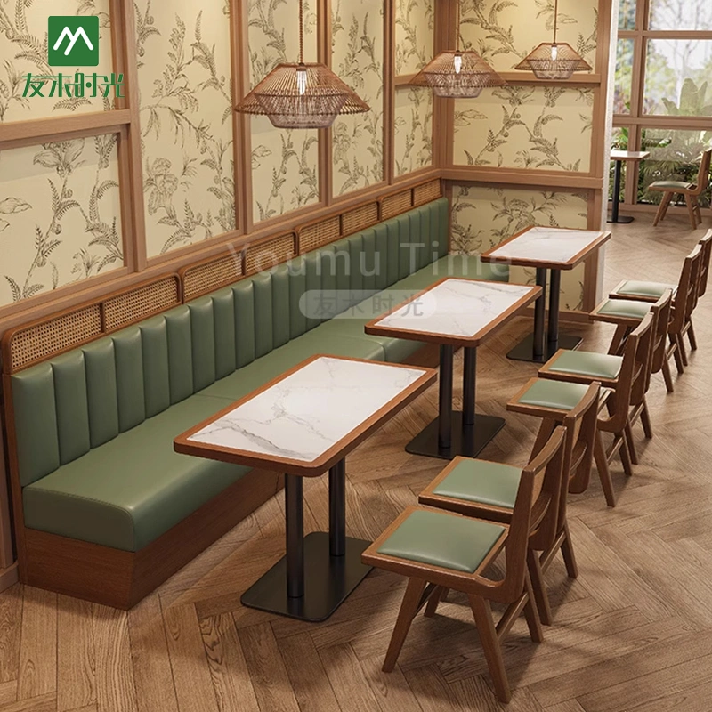 Wholesale Thai-style Restaurant Tables, Chairs, and Booth Sets for Commercial Restaurants - 画像 (4)