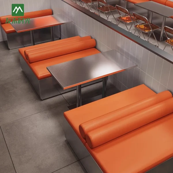 Wholesale Industrial Style Restaurant Furniture - Stainless Steel Table and Chair Sets