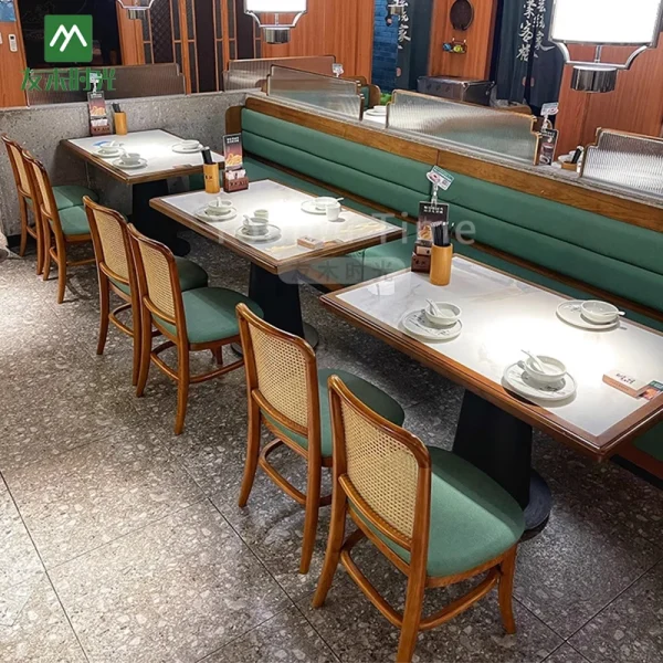 Wholesale Restaurant Table and Chair Set - Suitable for Eastern European and Chinese Restaurants