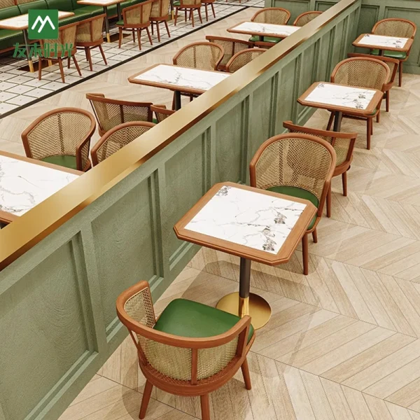 Wholesale Thai-themed Restaurant Table and Chair Sets - Suitable for Southeast Asian Style Restaurants