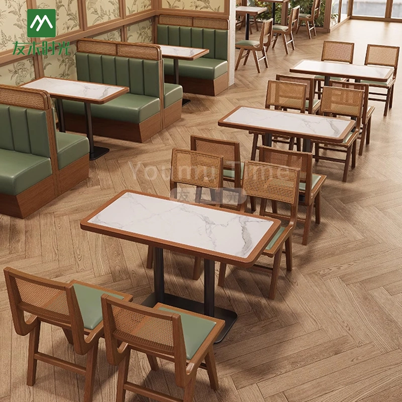 Wholesale Thai-style Restaurant Tables, Chairs, and Booth Sets for Commercial Restaurants - 画像 (5)