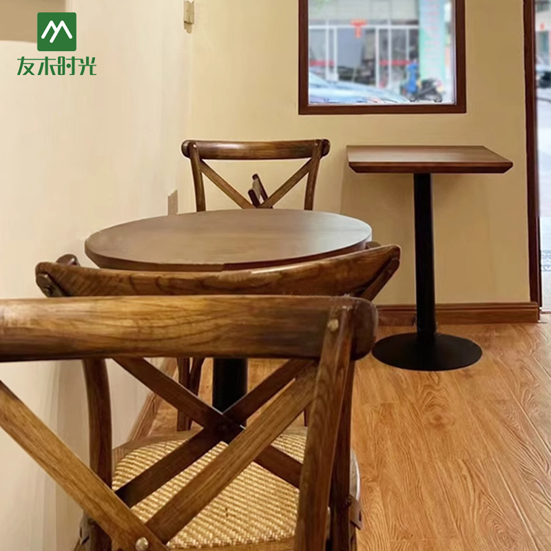 Wholesale Compact Café Table and Chair Set for Small Restaurants - Imagen 5