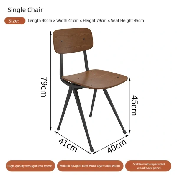 Wholesale Minimalist Retro Cafe Furniture - Including Table, Chair, and Booth Sofa