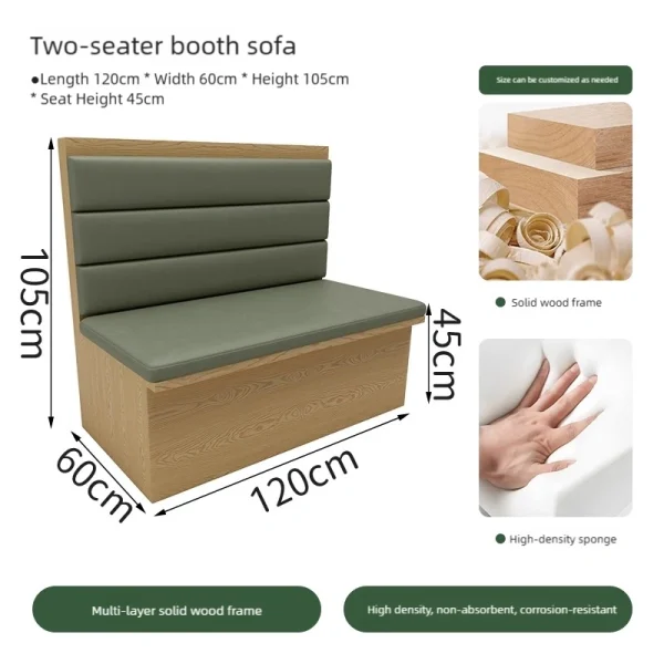 Wholesale Restaurant Sofa Sets for Thai-themed Restaurant - Table and Chair Sets for Southeast Asian Style Restaurants