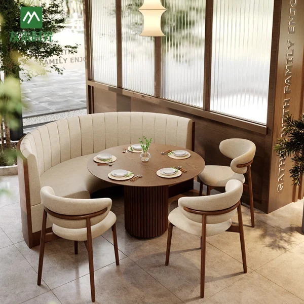 Wholesale Strip Booth Seat & Table Set for Restaurants - Commercial Furniture Factory