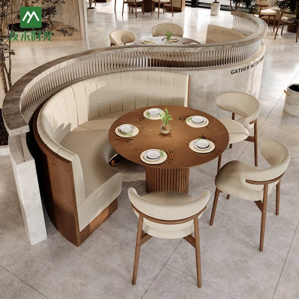 Wholesale Strip Booth Seat & Table Set for Restaurants - Commercial Furniture Factory