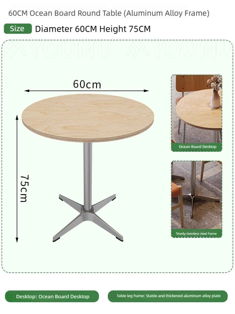 Bulk High-end Modern Cafe Furniture Sets Wholesale – Tables, Chairs, and Booth Sofas Can Be Customized – Bild 13
