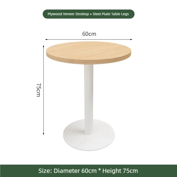 Creamy-style Furniture Set for Cafe, Milk Tea Shop, and Dessert Shop Wholesale