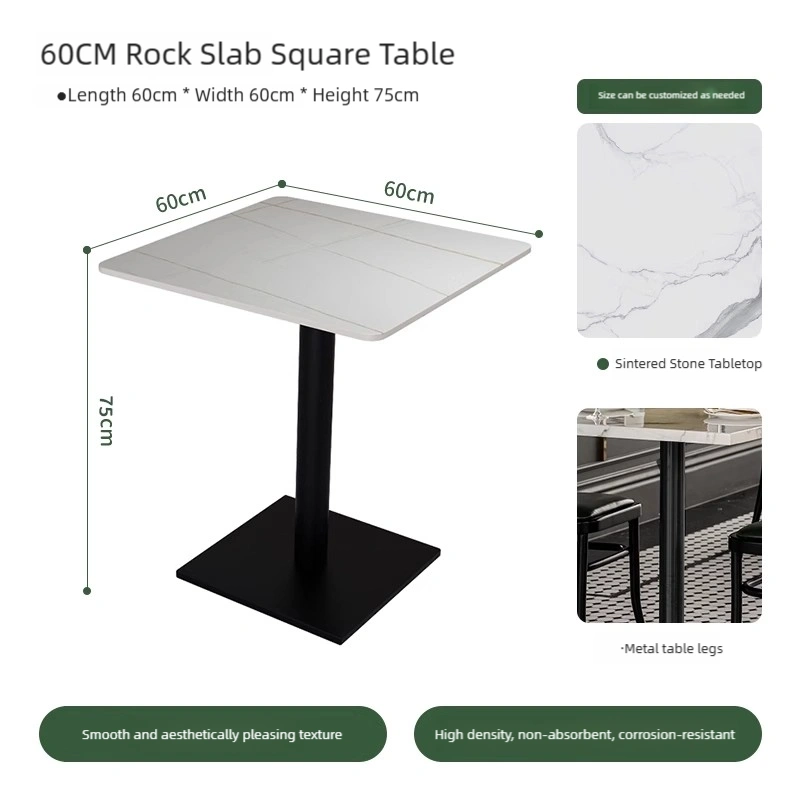 Wholesale Modern Themed Restaurant Furniture, Stainless Steel Table and Chair Sets - Image 8