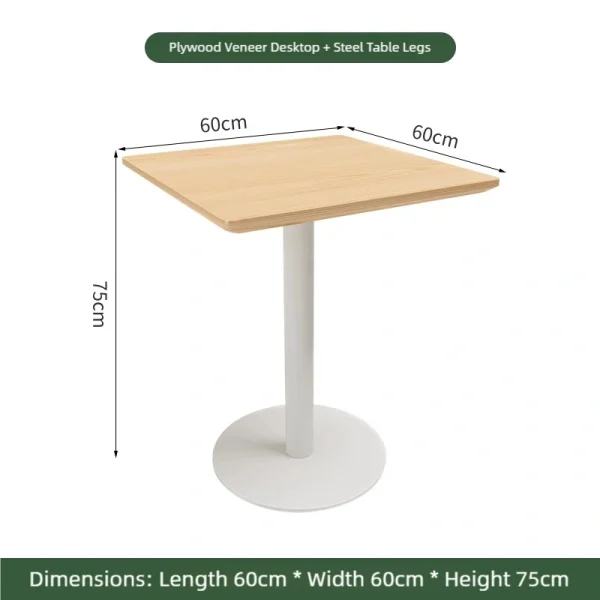 Creamy-style Furniture Set for Cafe, Milk Tea Shop, and Dessert Shop Wholesale