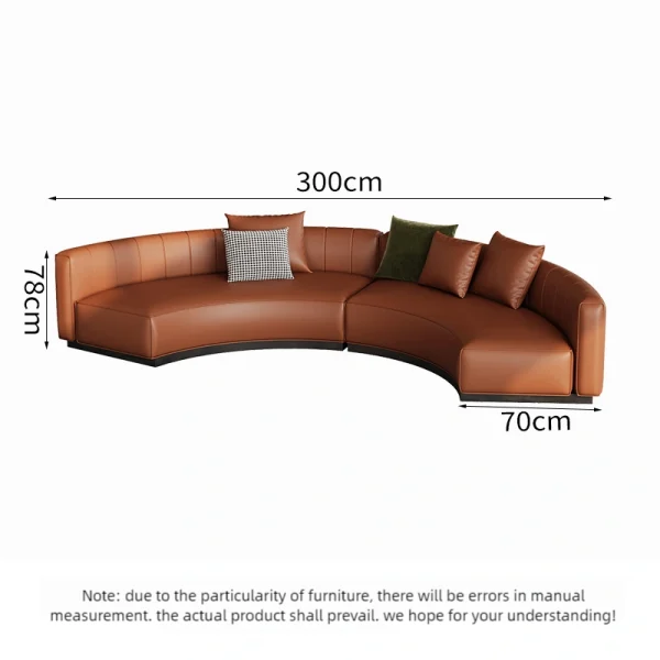 Factory Supply Commercial Lobby Furniture – Semi-Circular Sofas, Chairs, and Coffee Tables