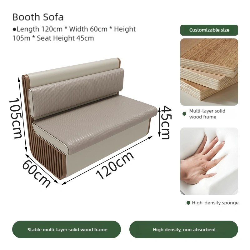 Wholesale C-Shape Booth and Table Set - Furniture For Restaurants and Hotel Lounges - Image 12