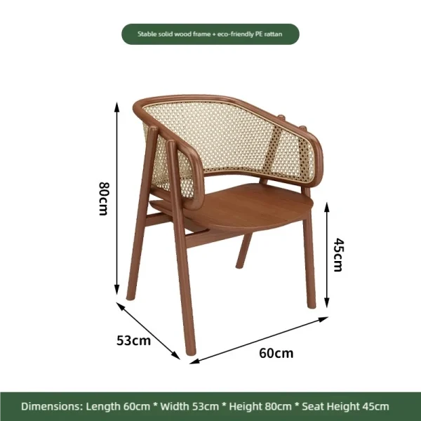 Wholesale Southeast Asian Style Restaurant and Cafe Wood Table and Chair Sets