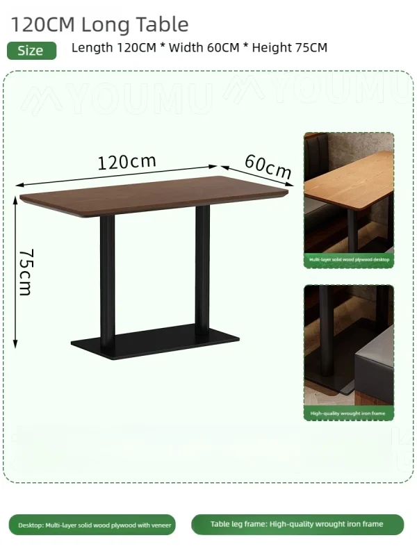 Wholesale Classic Restaurant Table, Chair and Booth Sofa Sets - OEM and ODM Support