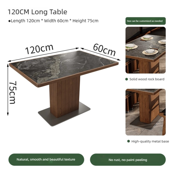 Wholesale Walnut-Color Restaurant Furniture Set -  Retro-Style For Premium Commercial Spaces