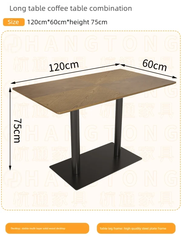 Vintage Restaurant Furniture Booth Sofas and Table Set, Furniture Factory Direct Supply