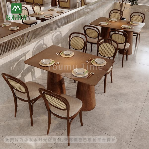 Factory Direct Supply Themed Restaurant Table And Chair Sets​ – High-end Restaurant and Hotel Furniture