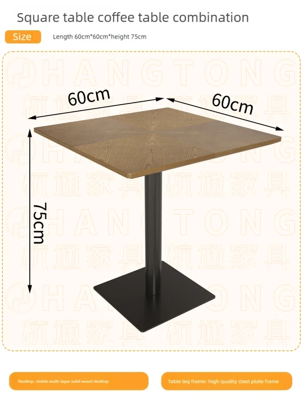 Vintage Restaurant Furniture Booth Sofas and Table Set, Furniture Factory Direct Supply