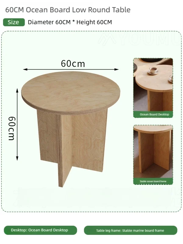 Korean-style Casual Restaurant Fast Food Restaurant Wooden Table and Chair Set, Suitable for Cafes, Dessert Shops