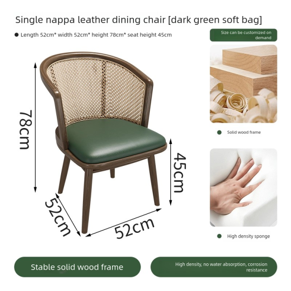 Southeast Asian Themed Restaurant, Thai Restaurant Style Solid Wood Table and Chair Set