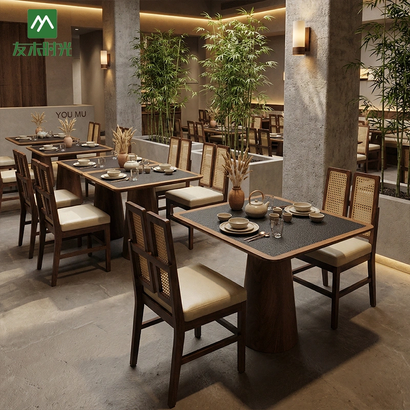 Factory Supply Chinese-Style Restaurant Tea House Furniture – Custom Restaurant Furniture Manufacturer - Image 5