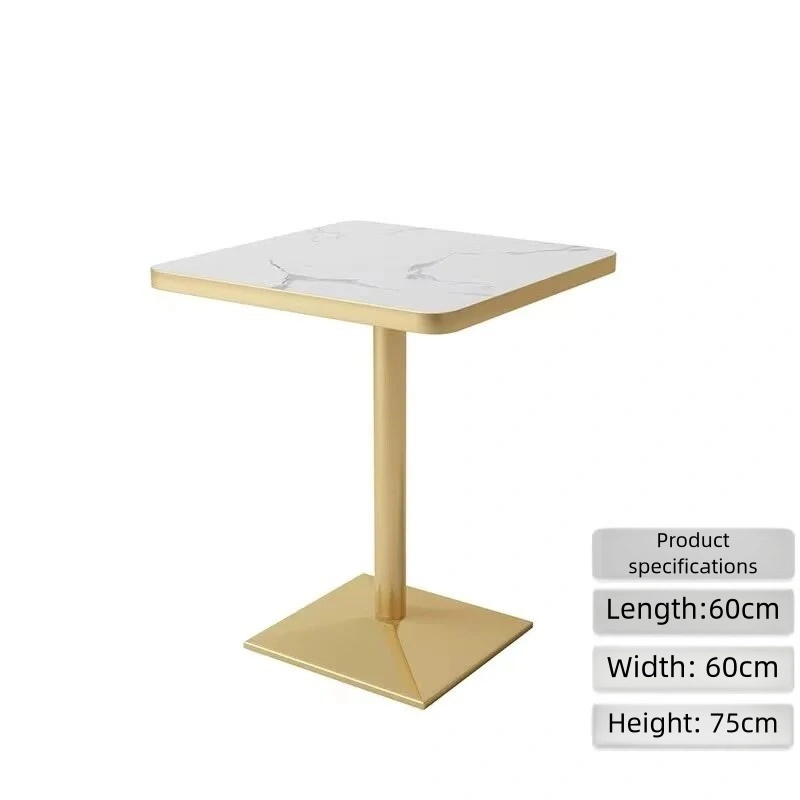 Wholesale Light Luxury Commercial Restaurant Table, Booth Seating, and Chair Sets, Suitable for Cafes, Dessert Shops, Theme Restaurants - Image 14