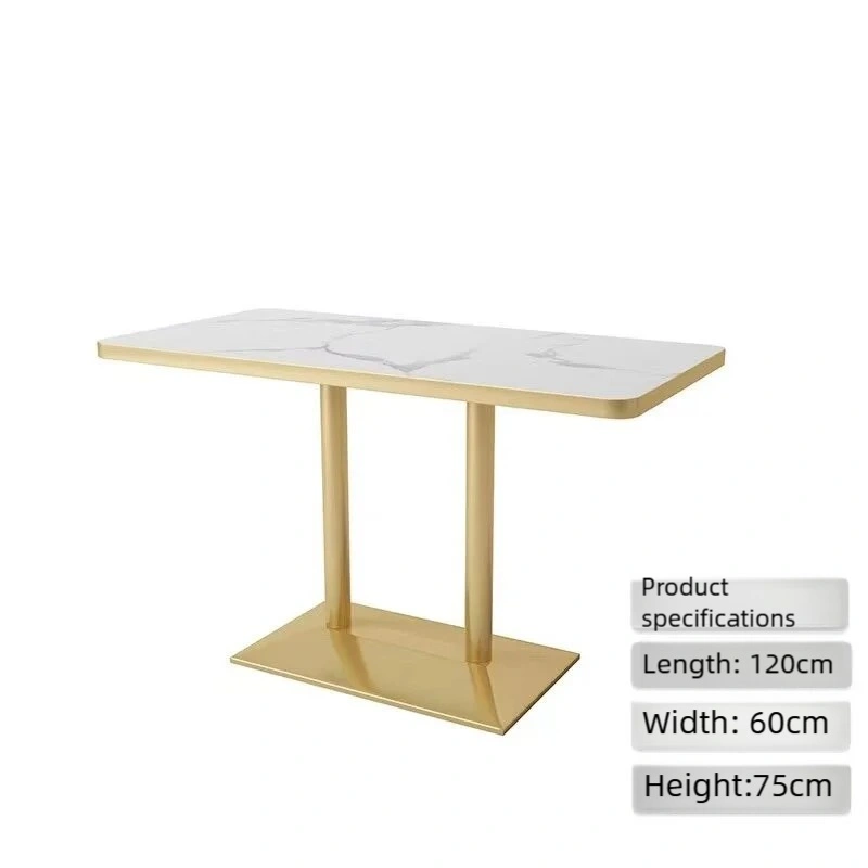 Wholesale Light Luxury Commercial Restaurant Table, Booth Seating, and Chair Sets, Suitable for Cafes, Dessert Shops, Theme Restaurants - Image 17