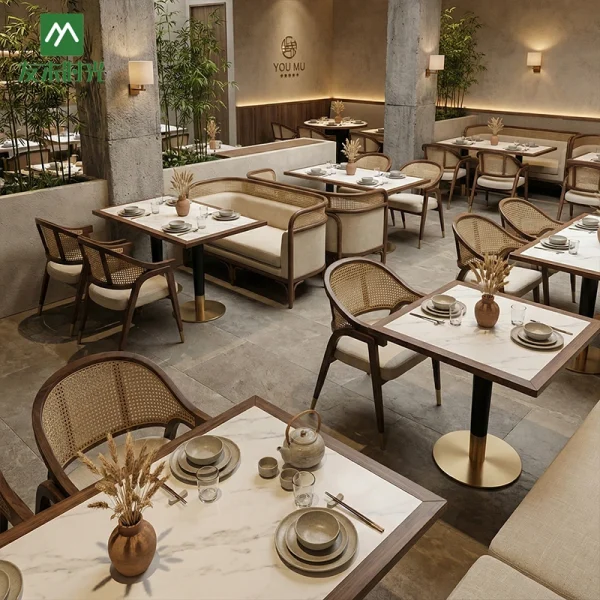 Wholesale High-End Chinese Restaurant Furniture – Elegant Japanese-Style Restaurant Furniture Supply