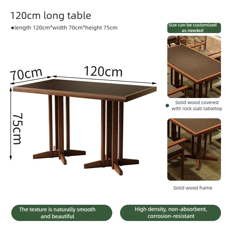 Wholesale Wood & Woven Rope Restaurant Table and Chair Set 1760 – One-stop Restaurant Furniture Manufacturer - Imagen 11