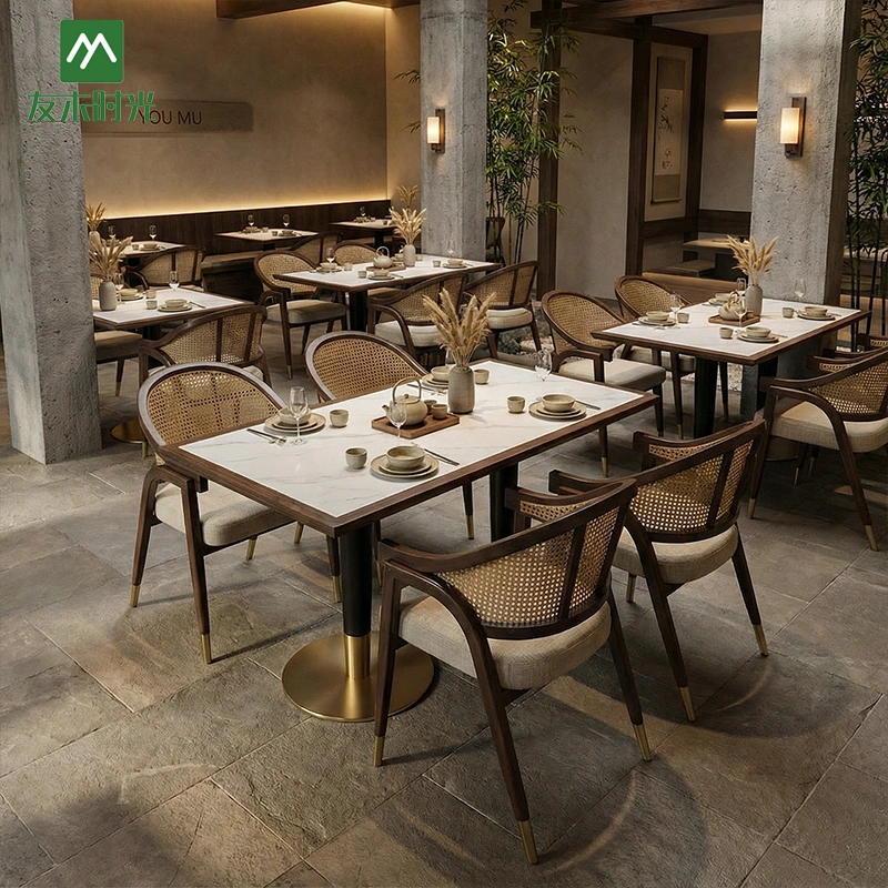 Wholesale High-End Chinese Restaurant Furniture – Elegant Japanese-Style Restaurant Furniture Supply - Image 2