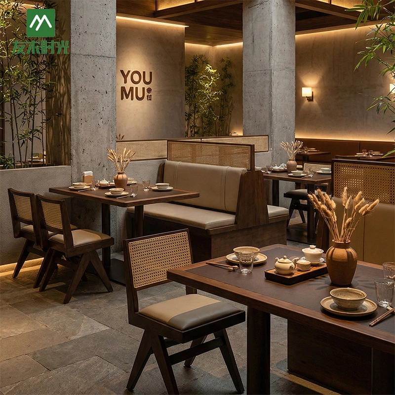 Wholesale Elegant Restaurant Furniture — Factory Supply for High-End Tea Houses, Japanese Restaurants, and Chinese Restaurants - Image 2