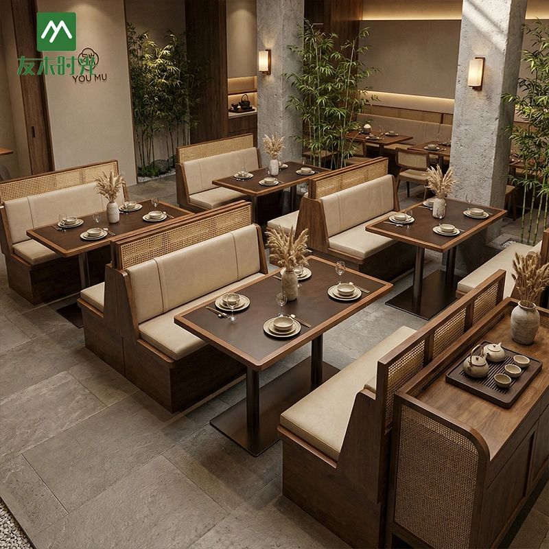 Wholesale Elegant Restaurant Furniture — Factory Supply for High-End Tea Houses, Japanese Restaurants, and Chinese Restaurants - Image 3