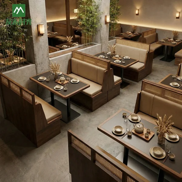 Wholesale Elegant Restaurant Furniture — Factory Supply for High-End Tea Houses, Japanese Restaurants, and Chinese Restaurants