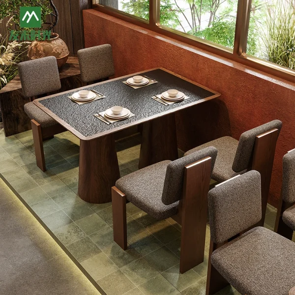 Wholesale Warm and Retro Restaurant Furniture Sets — Creating Comfortable Dining Spaces