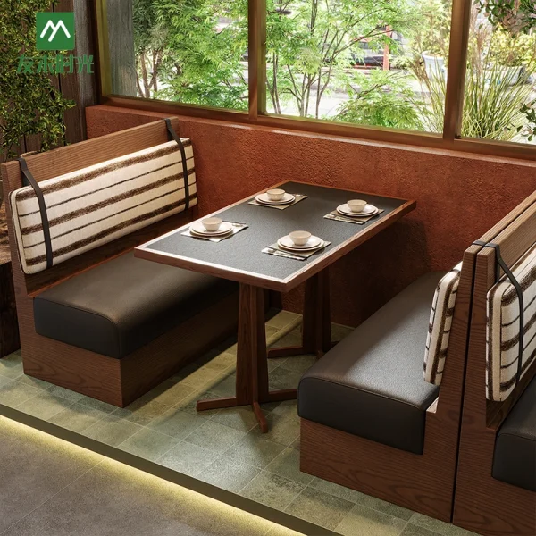 Bulk Customizable Restaurant Furniture Supply – Suitable for Fast Food Restaurants, Casual Dining Establishments, Tea Restaurants