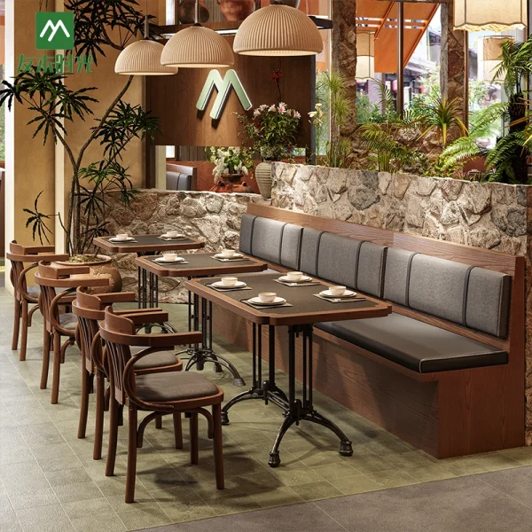 Custom and Wholesale Elegant Asian and Japanese-style Restaurant Furniture, Suitable for Tea Restaurants, Sushi Bars, and Boutique Hotels