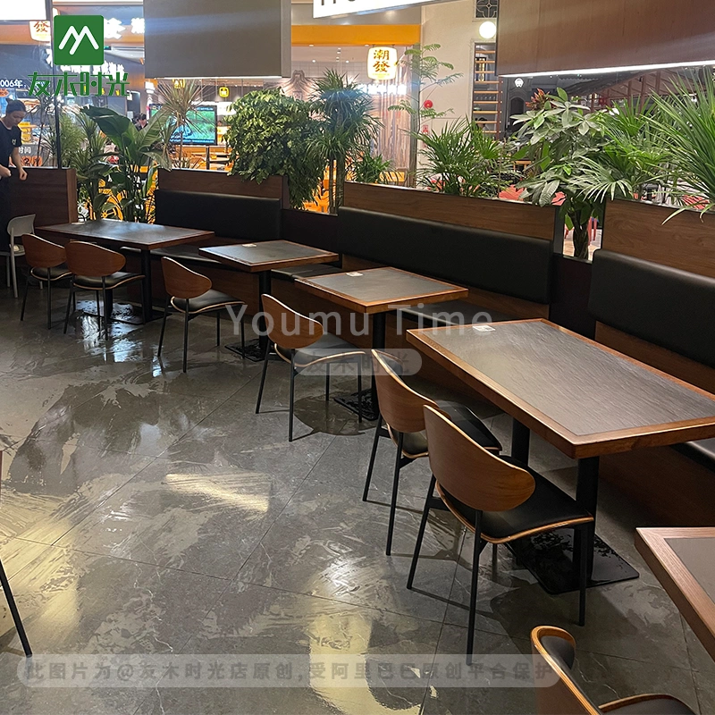 Atacado De Fast-Food & Shopping Restaurante Conjunto De Móveis Do Fabricante