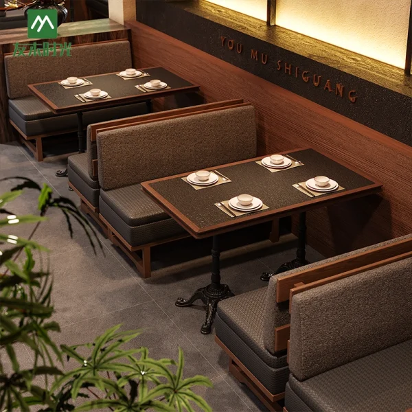 Wholesale Restaurant Furniture for Chinese Restaurants, Western Restaurants, Shopping Mall Restaurants, and Chain Restaurant Projects