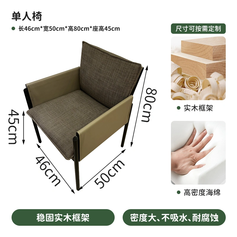 Wholesale White Modern Oriental Restaurant Furniture Set with Upholstered Chairs and Wooden Dining Tables for Hotel Café Tea House - Imagen 7