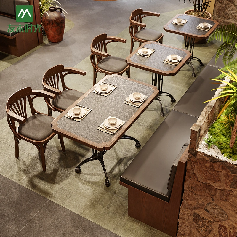 Custom and Wholesale Elegant Asian and Japanese-style Restaurant Furniture, Suitable for Tea Restaurants, Sushi Bars, and Boutique Hotels - Imagen 4