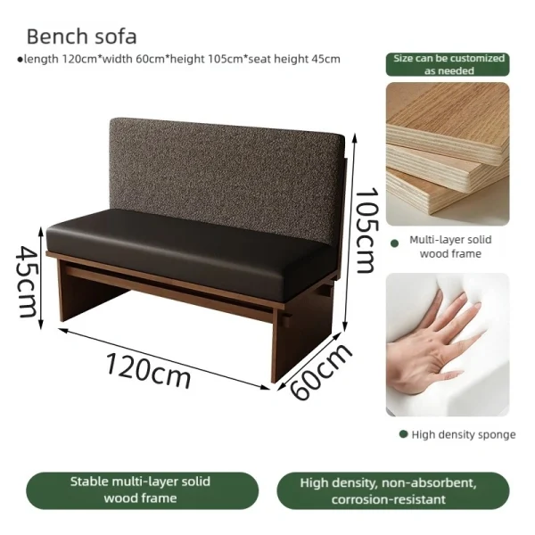 Wholesale Log-style Commercial Restaurant Furniture, Solid Wood Dining Chairs, Slate Dining Tables, Long Booth Sofas