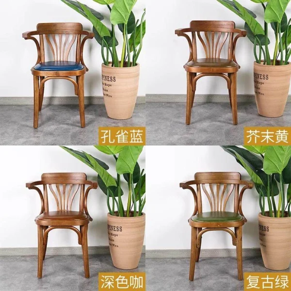 Wholesale American-Style Restaurant Furniture, Solid Wood Armchairs, and Simple Square Dining Tables – Customization Services Available