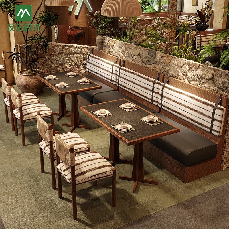 Bulk Customizable Restaurant Furniture Supply – Suitable for Fast Food Restaurants, Casual Dining Establishments, Tea Restaurants – Bild 5