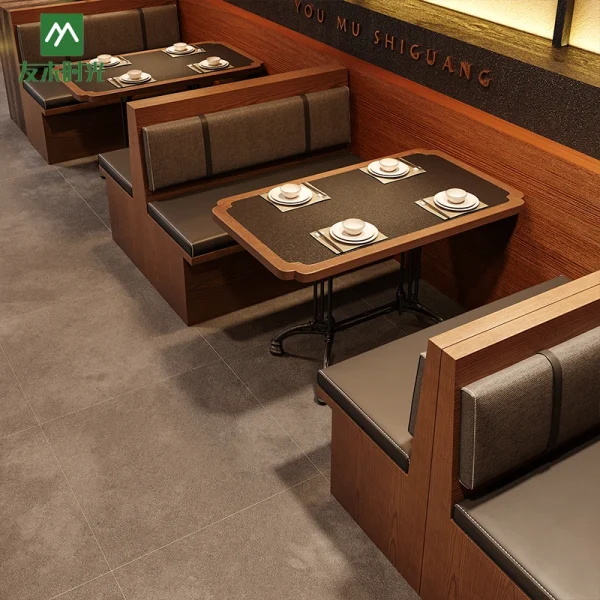 Custom Retro and Japanese-Themed Restaurant Furniture Factory – Suitable for Japanese and Asian Restaurants