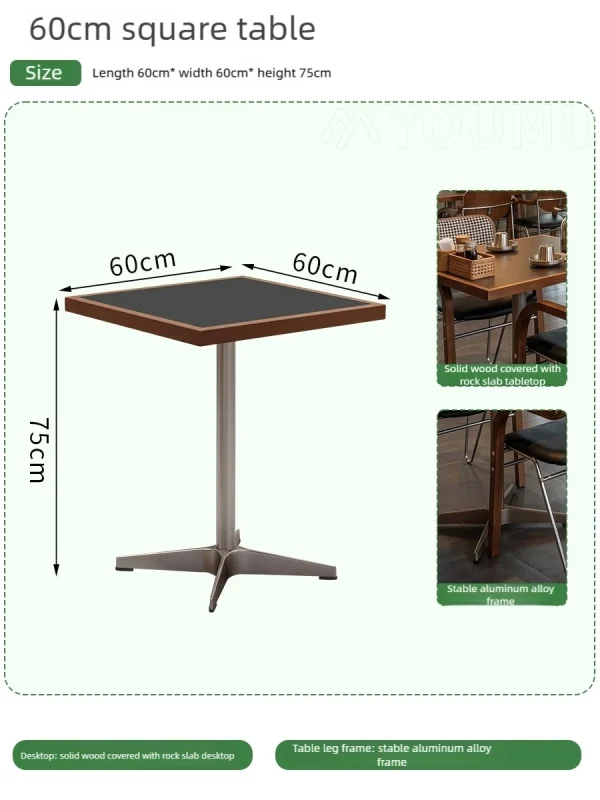 Custom Modern Minimalist Restaurant Furniture Set with Booth Seating, Wooden Tables, and Chairs – One-Stop Restaurant Furniture