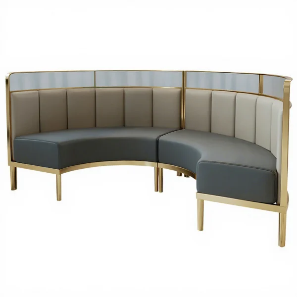Modern Luxury Restaurant Booth Furniture Set | Custom High-End Restaurant Furniture for Global Dining Projects
