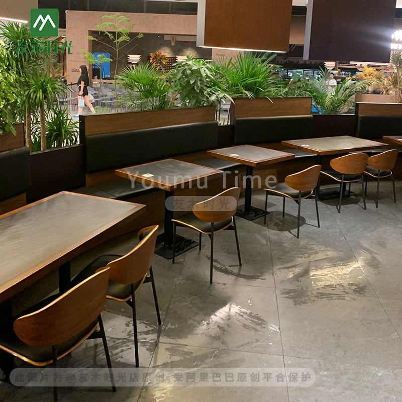 Wholesale Fast Food & Shopping Mall Restaurant Furniture Set Manufacturer - Image 2