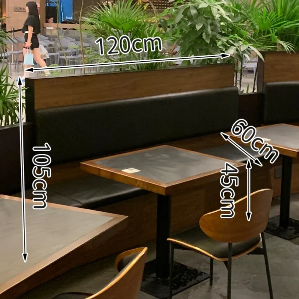 Atacado De Fast-Food & Shopping Restaurante Conjunto De Móveis Do Fabricante