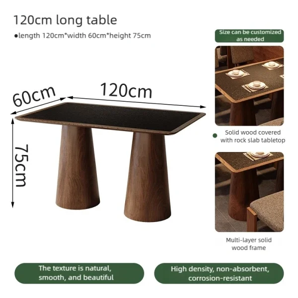 Wholesale Log-style Commercial Restaurant Furniture, Solid Wood Dining Chairs, Slate Dining Tables, Long Booth Sofas