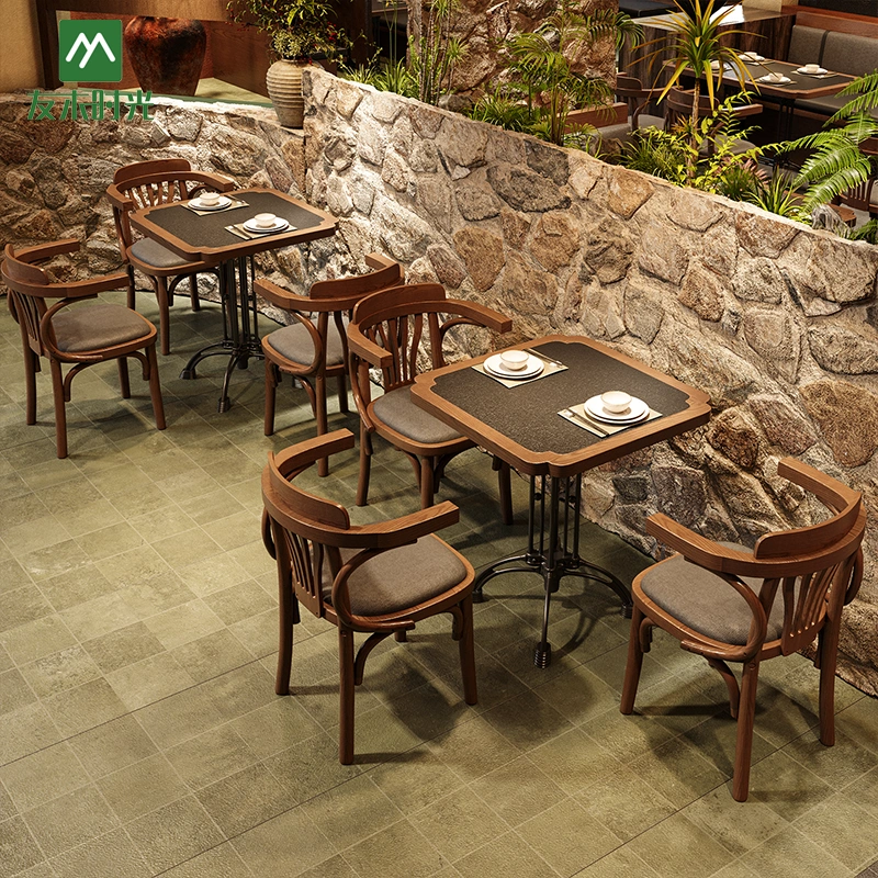 Custom and Wholesale Elegant Asian and Japanese-style Restaurant Furniture, Suitable for Tea Restaurants, Sushi Bars, and Boutique Hotels - Imagen 3